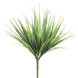 12" Vanilla Grass Silk Plant -Frosted Green (pack of 24)