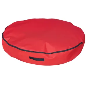 36" Premium Red Wreath Storage Bag