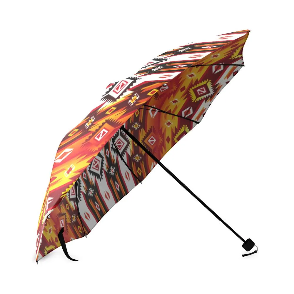 Adobe Fire Foldable Umbrella