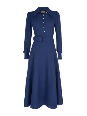 Ahana Navy Dress