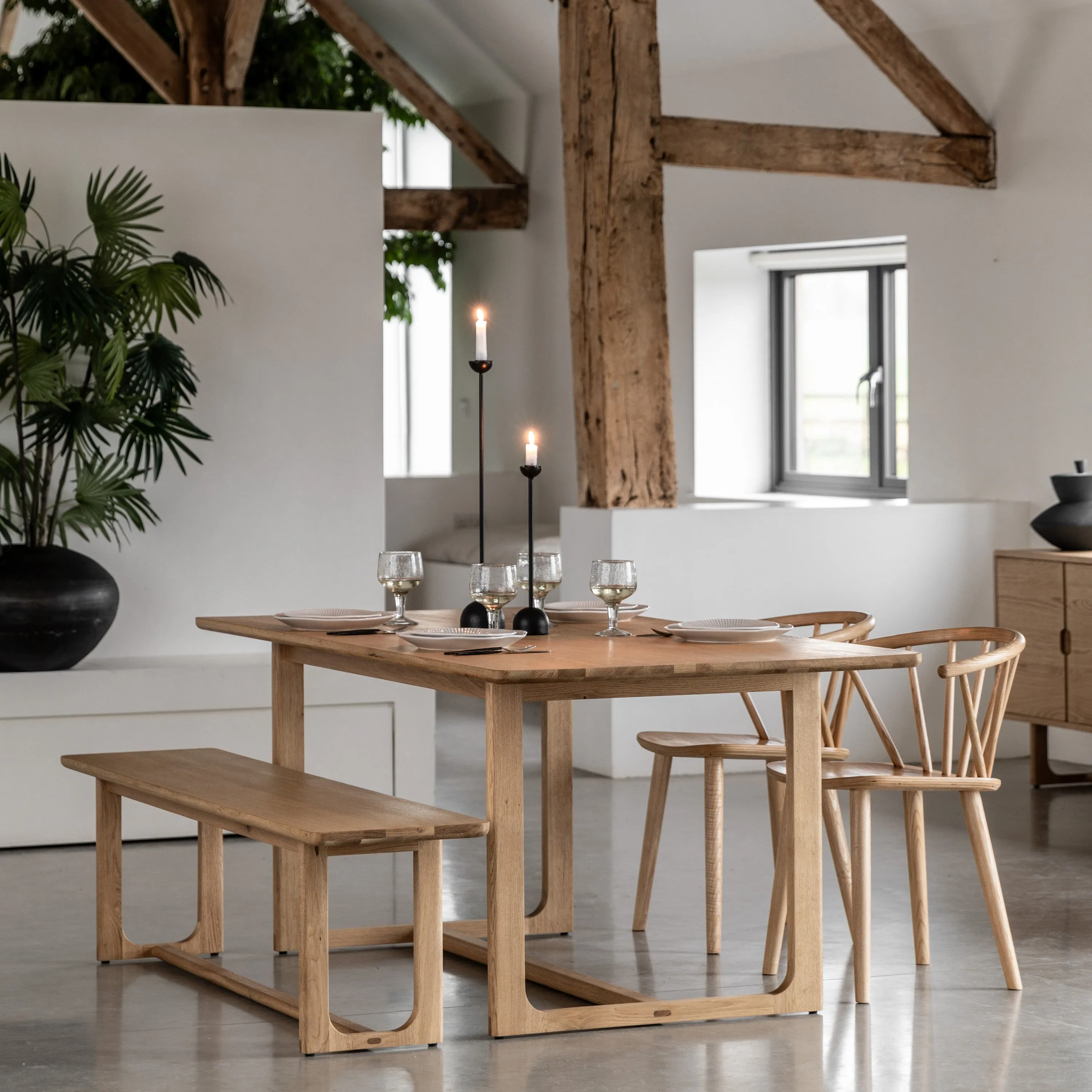 Amos Craft Dining Table Natural