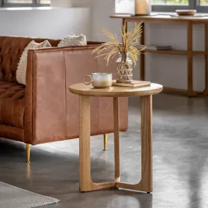 Amos Craft Side Table Natural