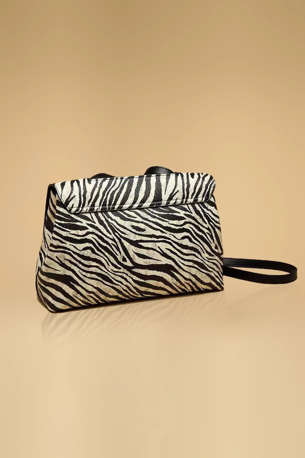 Animal Print Sling Bag Cum Handbag