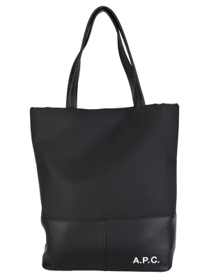 A.P.C. Camden Logo Printed Tote Bag