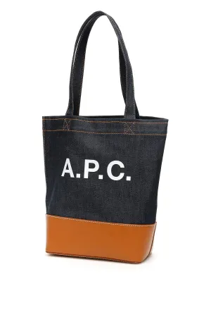 A.P.C. Logo Colour Block Shopper Bag