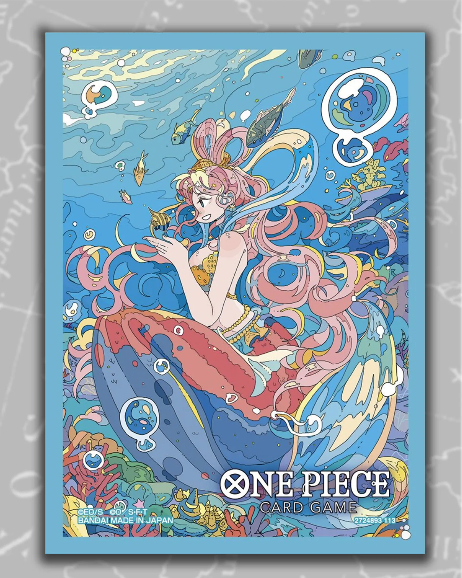 BANDAI ONE PIECE CARD GAME - OFFICIAL CARD SLEEVE LIMITED EDITION 4 Pcs SET