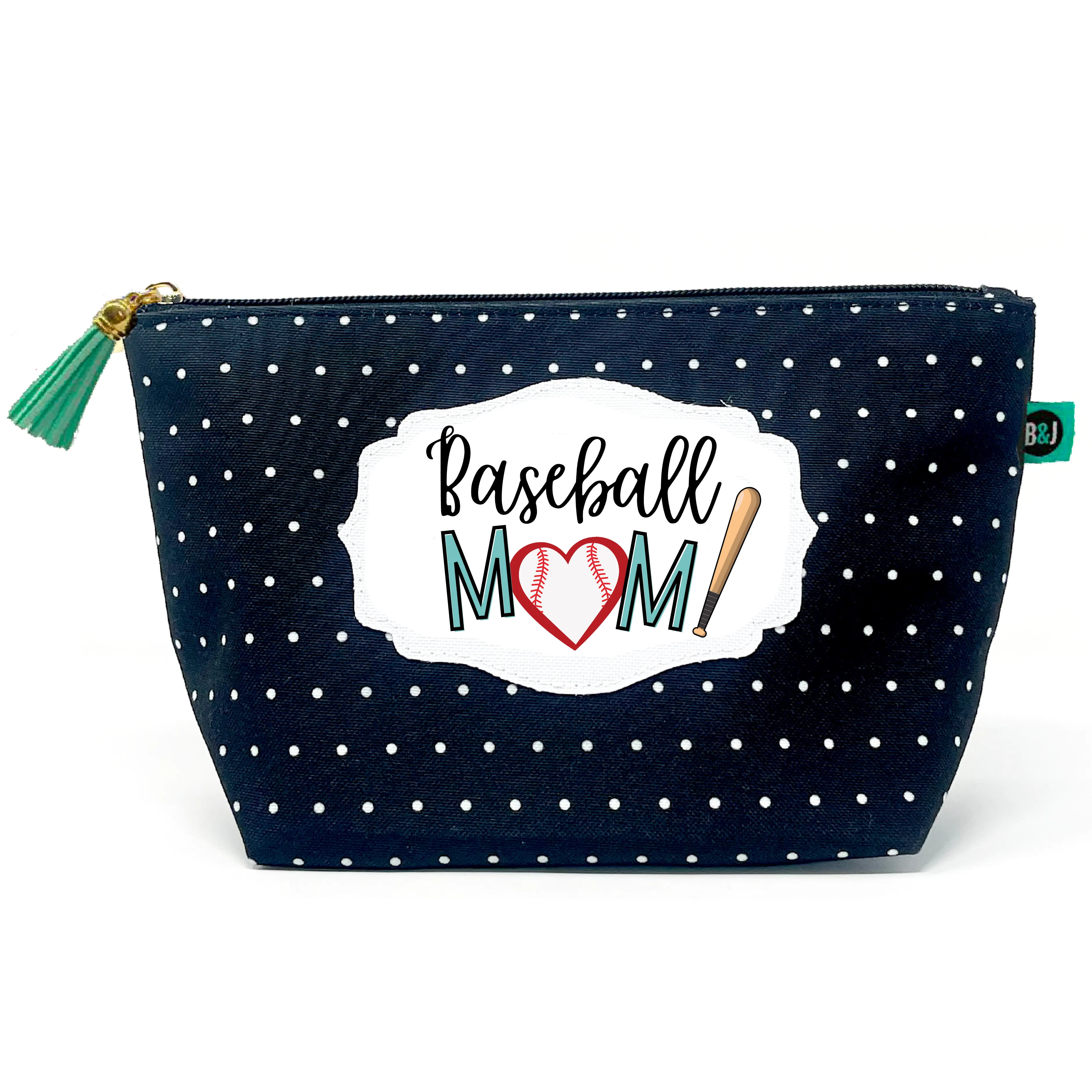 Baseball Mom Janie Zippered Pouch