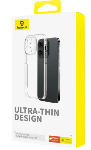 Baseus Lucent Series Clear Case for iPhone 15 Plus