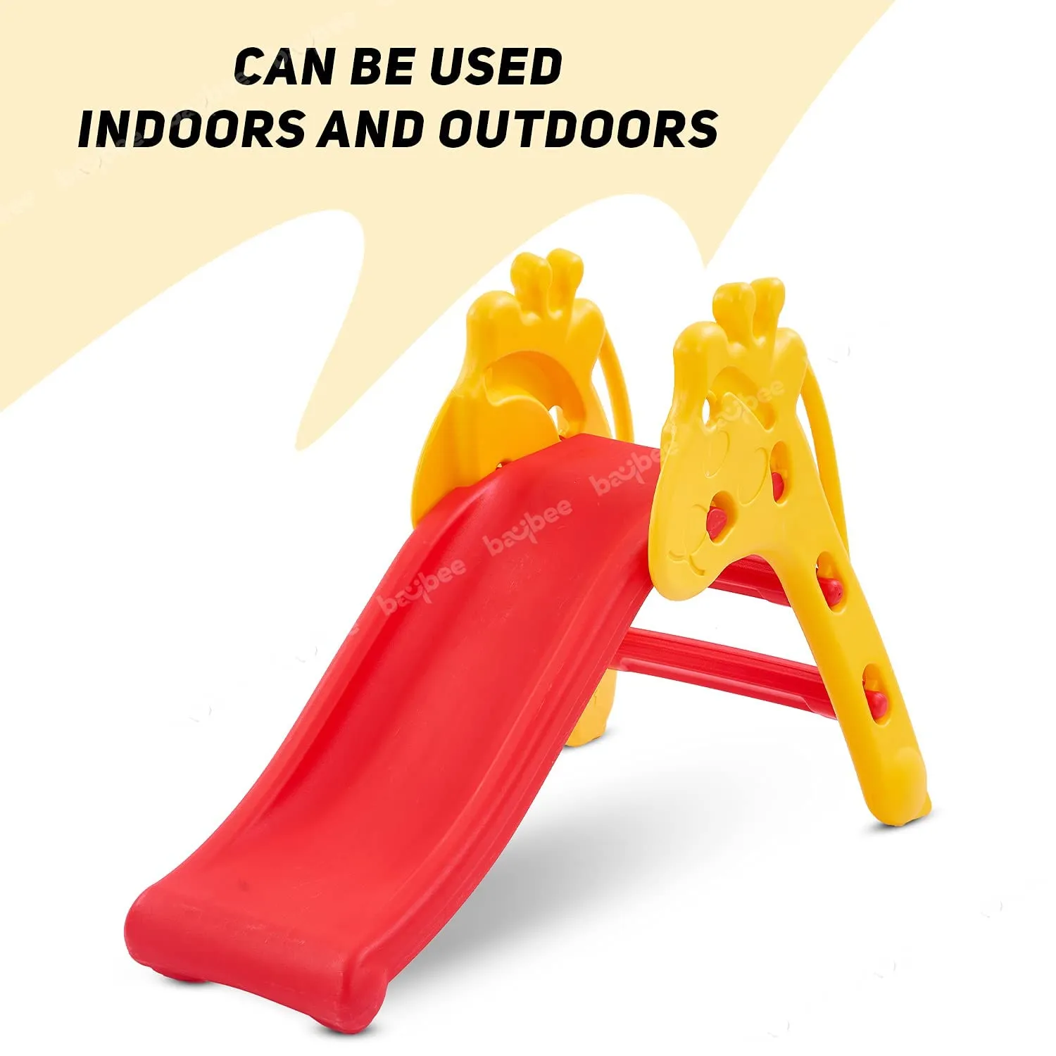 Baybee Giraffe Slide Foldable Baby Garden Slider for Kids