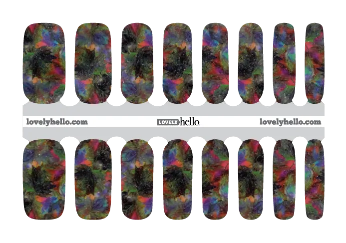 Beautiful Leaves Nail Wraps