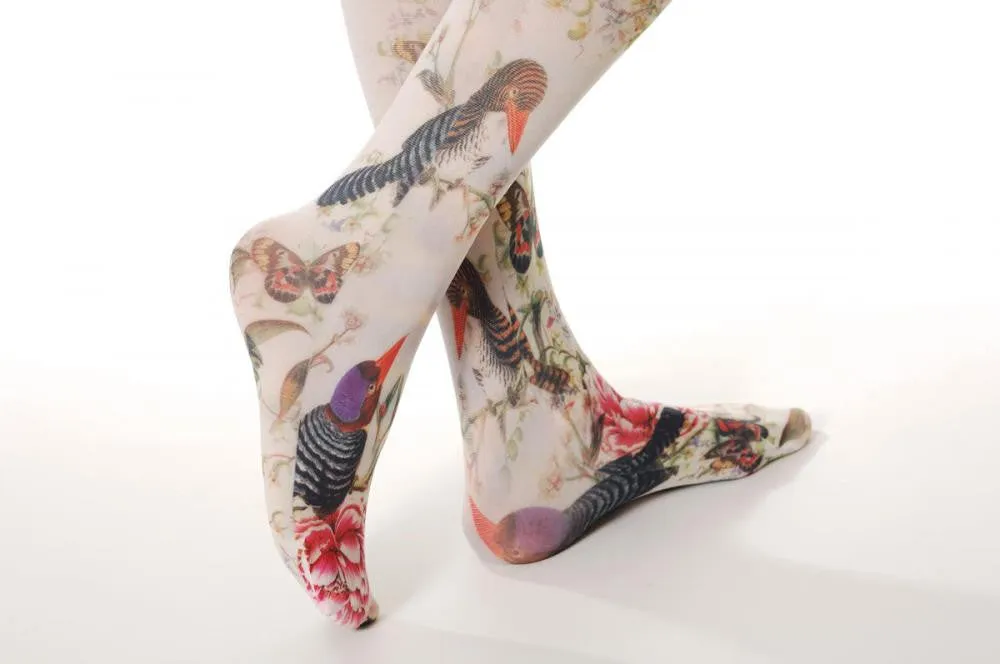 Beautiful Tights With Birds