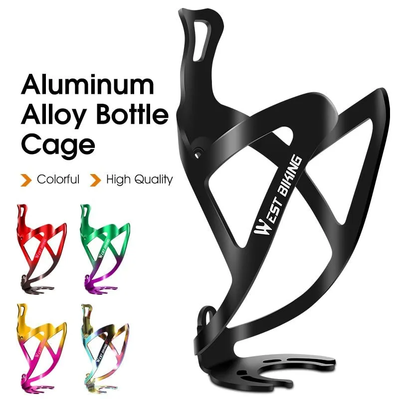 Bicycle Water Bottle Cage Aluminum Alloy MTB Road Bike Bottle Holder Rack Mount Ultralight Cycling Accessories