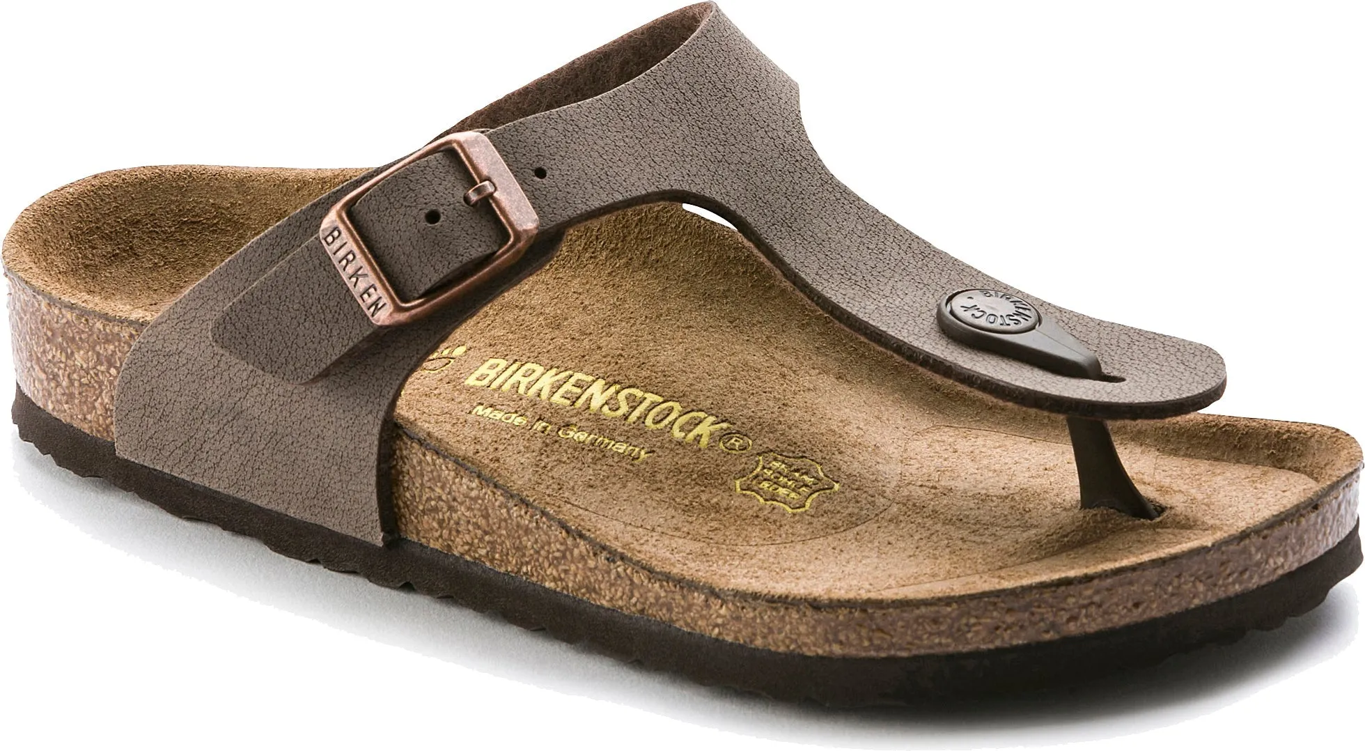 Birkenstock Gizeh Kids Mocha Birko Flor