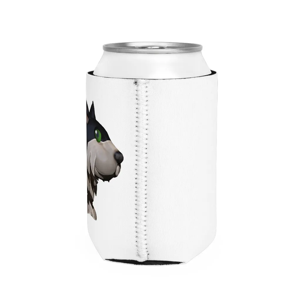 Black Dog Can Cooler Sleeve