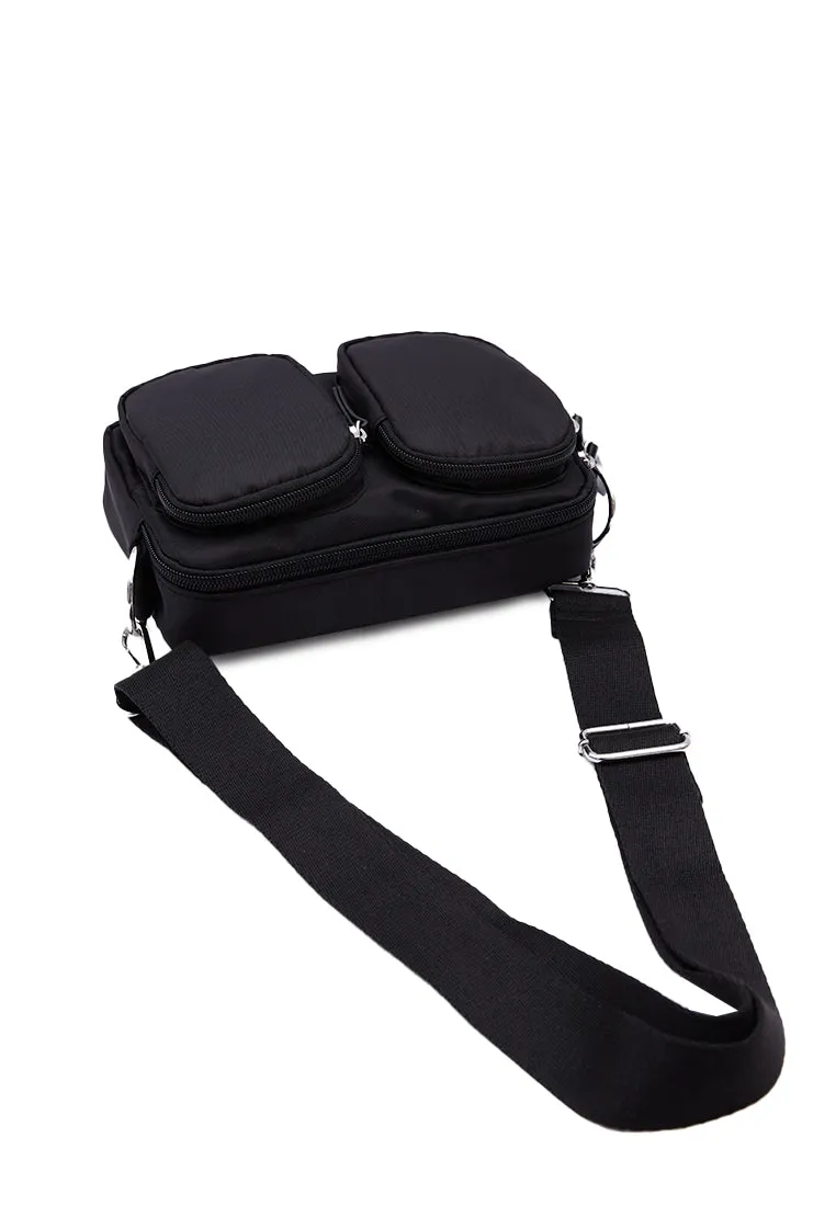 Black Mini Sling Bag