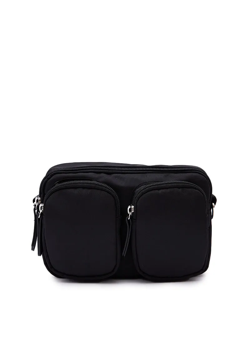 Black Mini Sling Bag