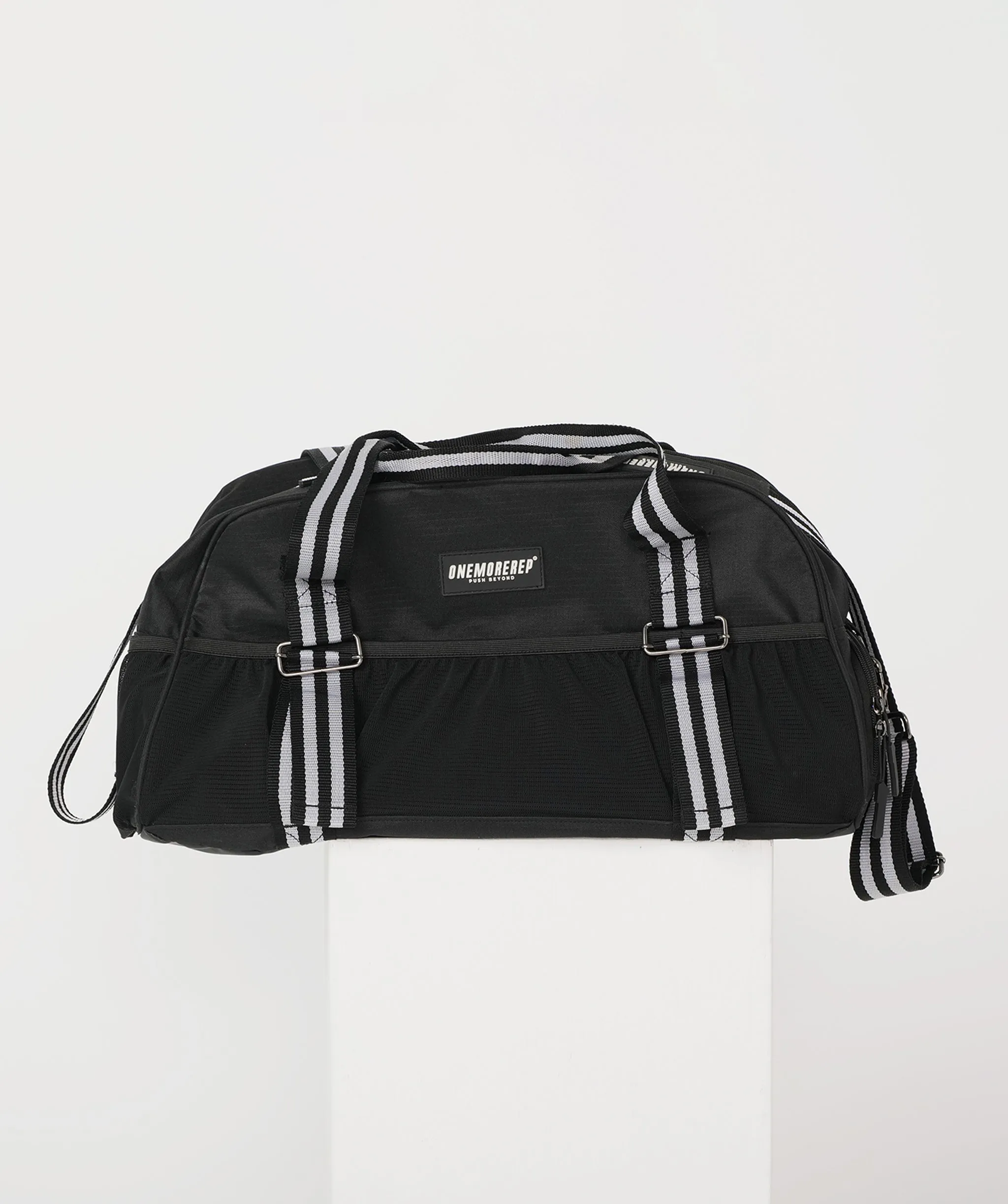 Black Ripstop Duffle Bag