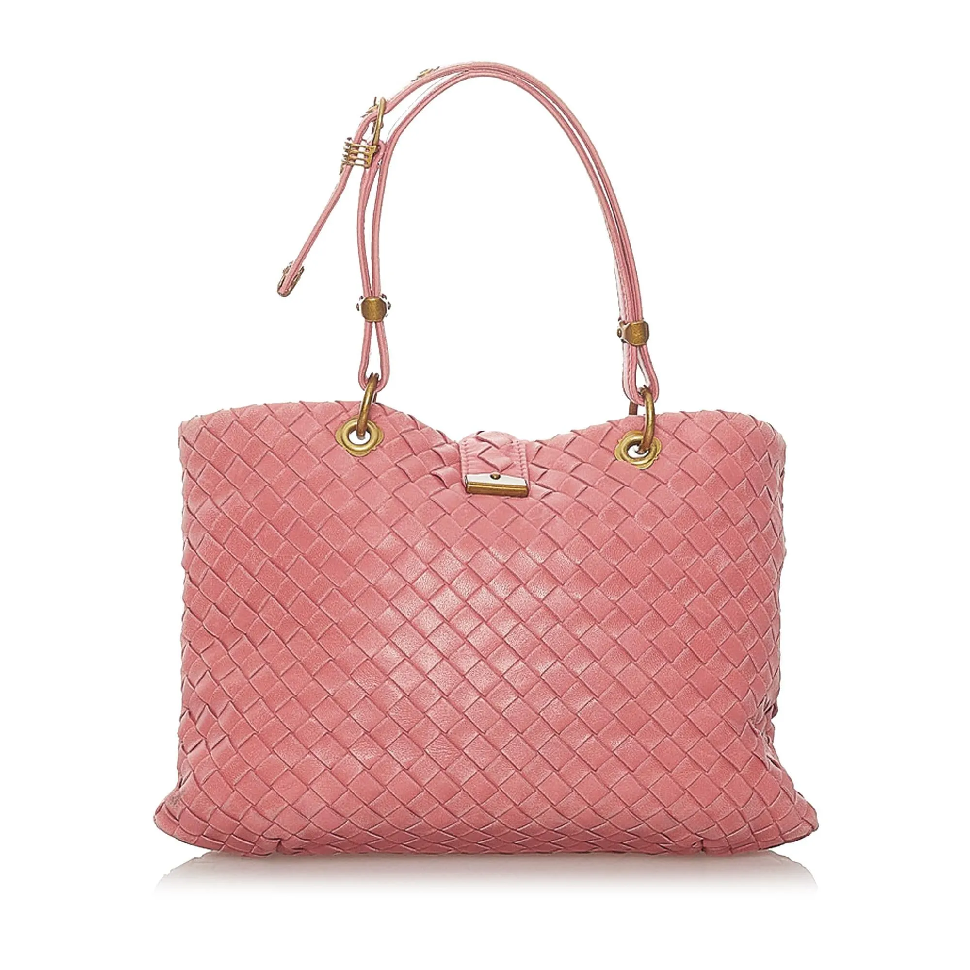 Bottega Veneta Intrecciato Capri Handbag (SHG-28012)