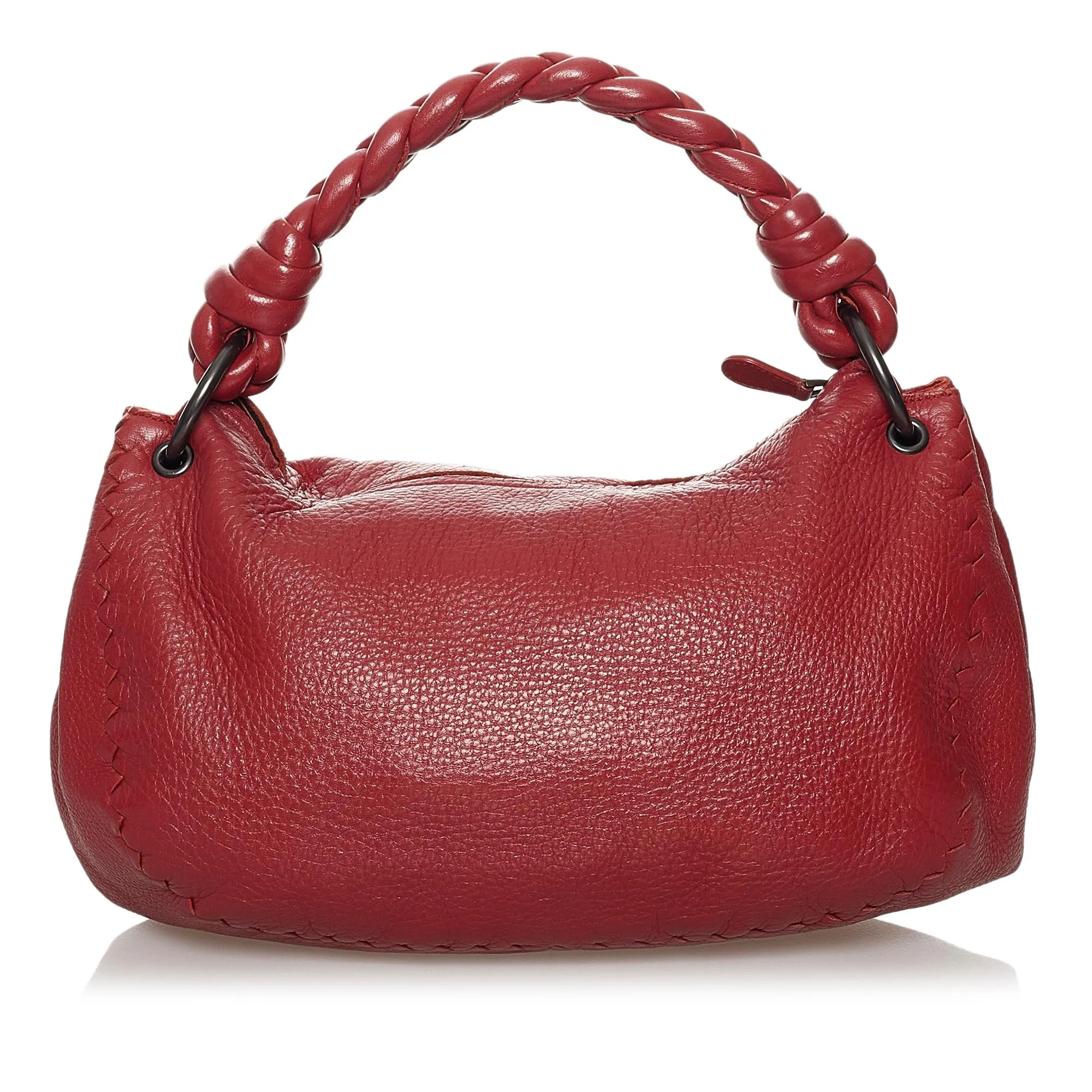 Bottega Veneta Intrecciato Leather Handbag (SHG-30530)