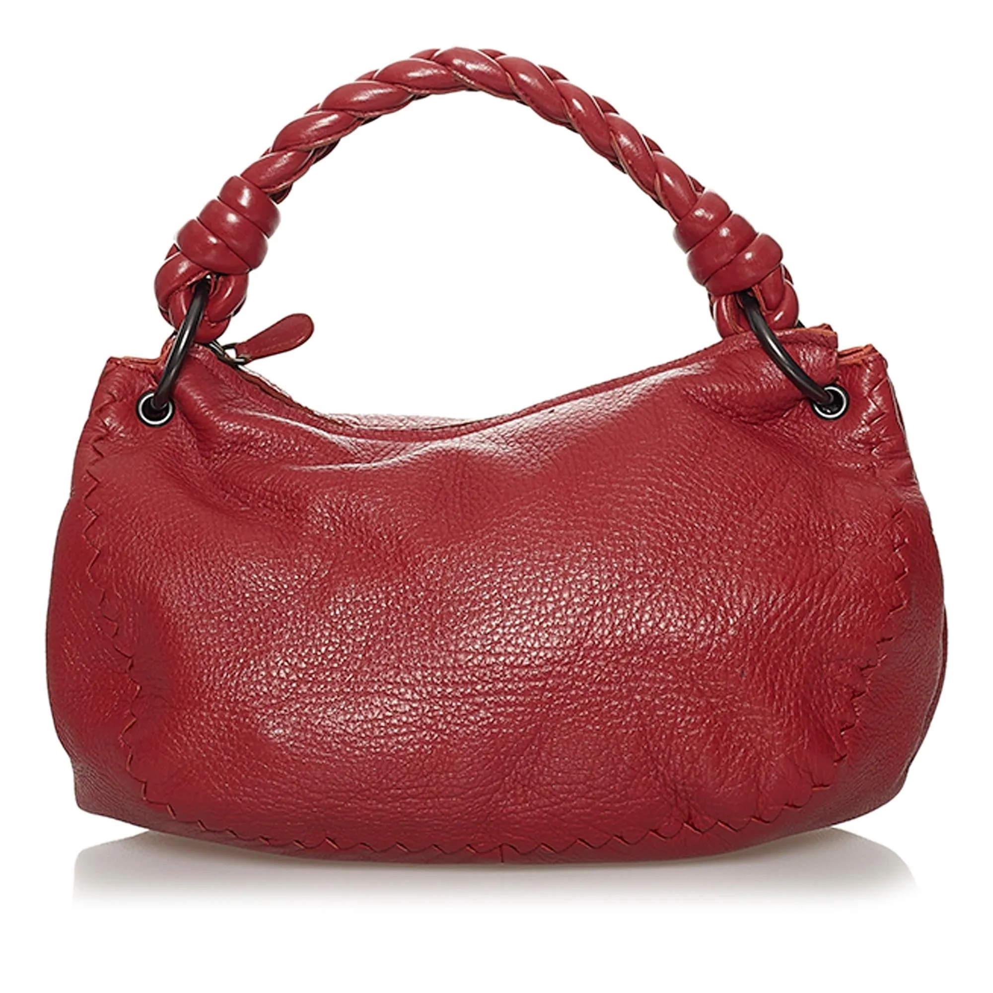 Bottega Veneta Intrecciato Leather Handbag (SHG-30530)