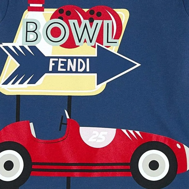 Boys Blue Bowl T-Shirt