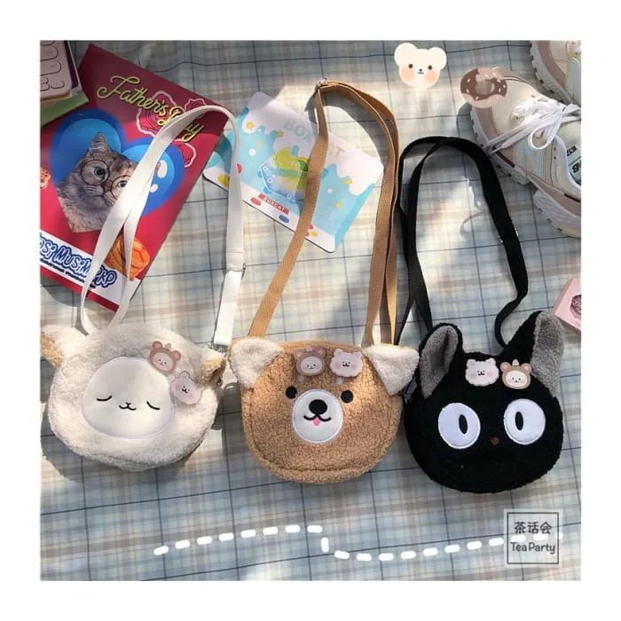 Cartoon Crossbody Bag / Bag Charm / Set