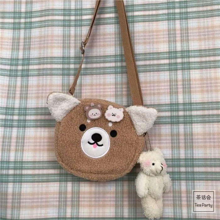 Cartoon Crossbody Bag / Bag Charm / Set