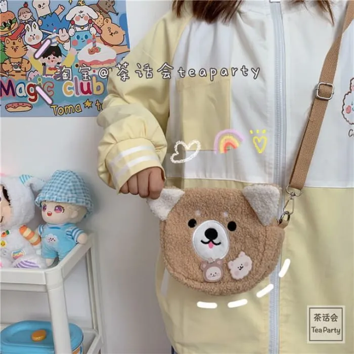 Cartoon Crossbody Bag / Bag Charm / Set