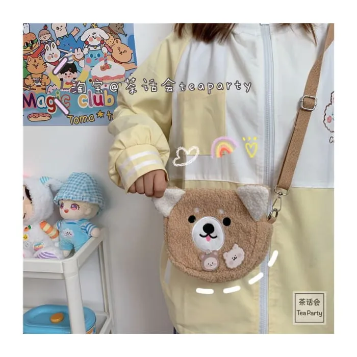 Cartoon Crossbody Bag / Bag Charm / Set