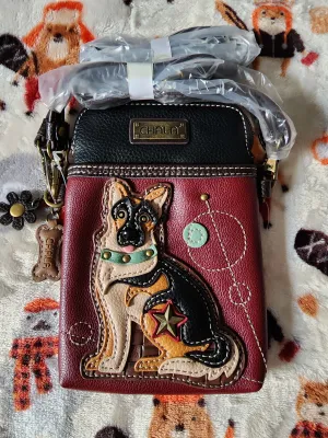 Chala German Sheppard Crossbody bag