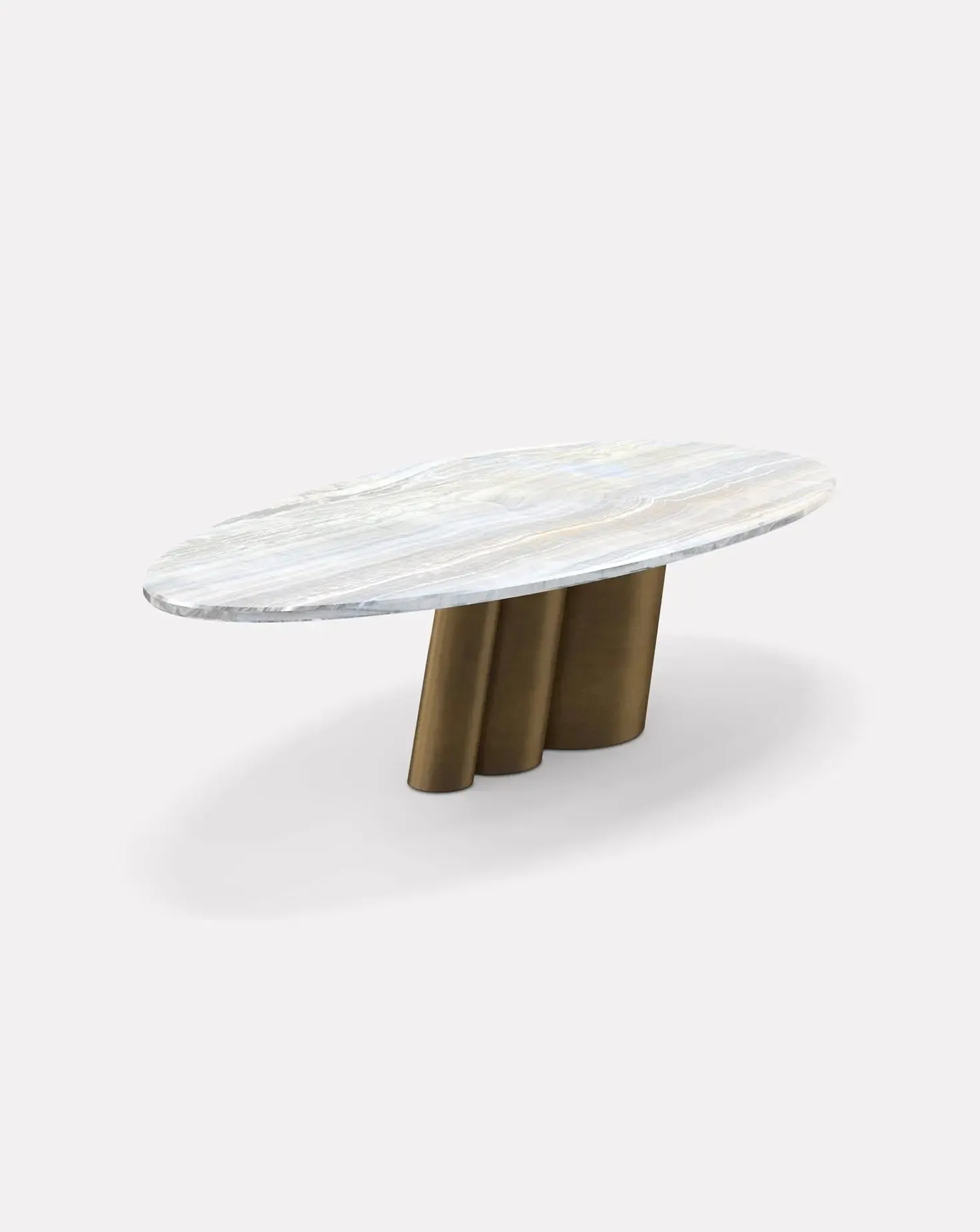 Cloe Onice Velluto Marble Coffee Table