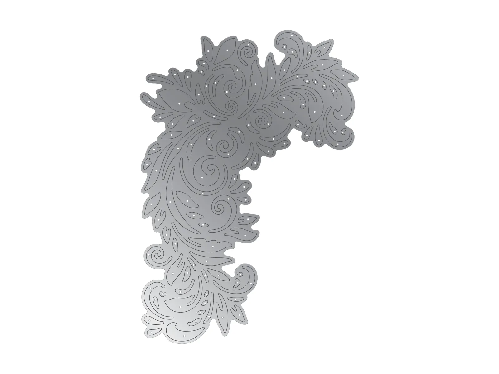 Crafter's Companion Metal Die Elements - Decorative Flourish