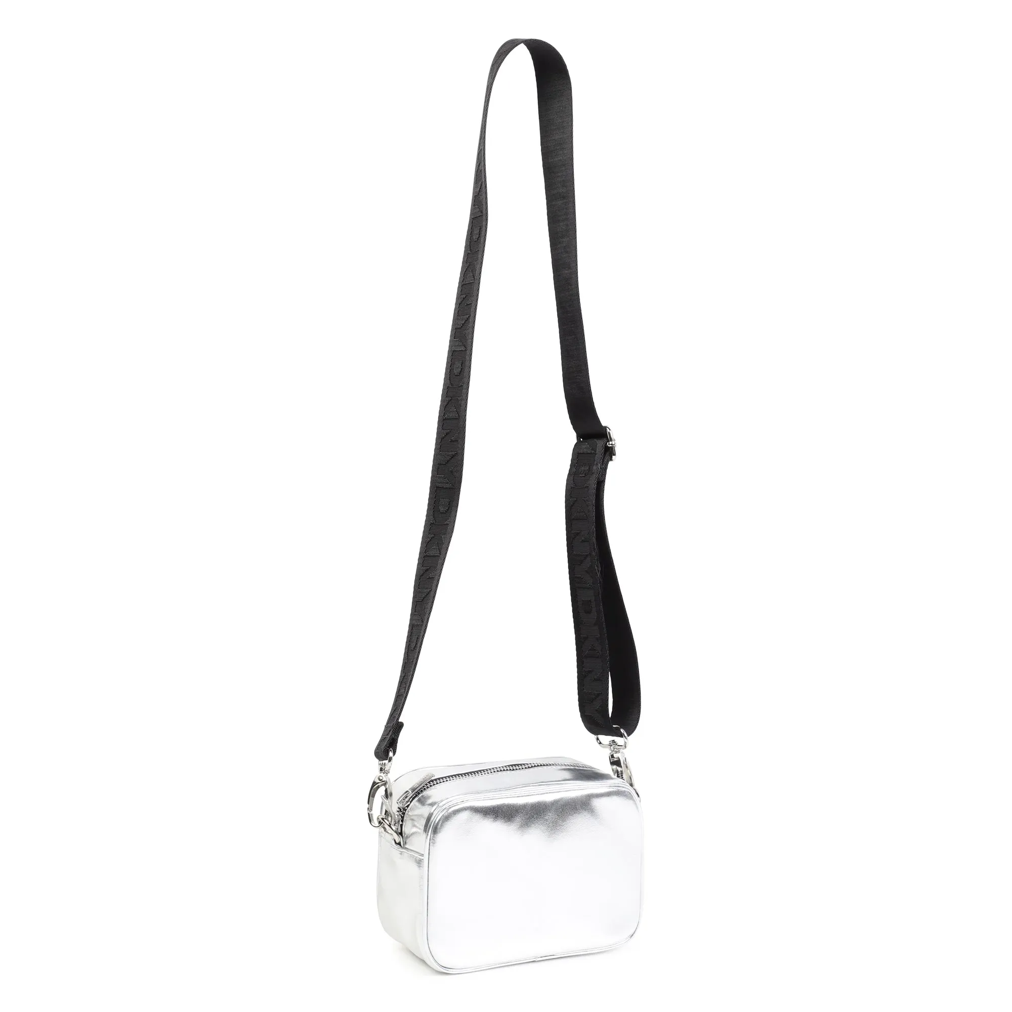 crossbody bag metallic - light grey-16