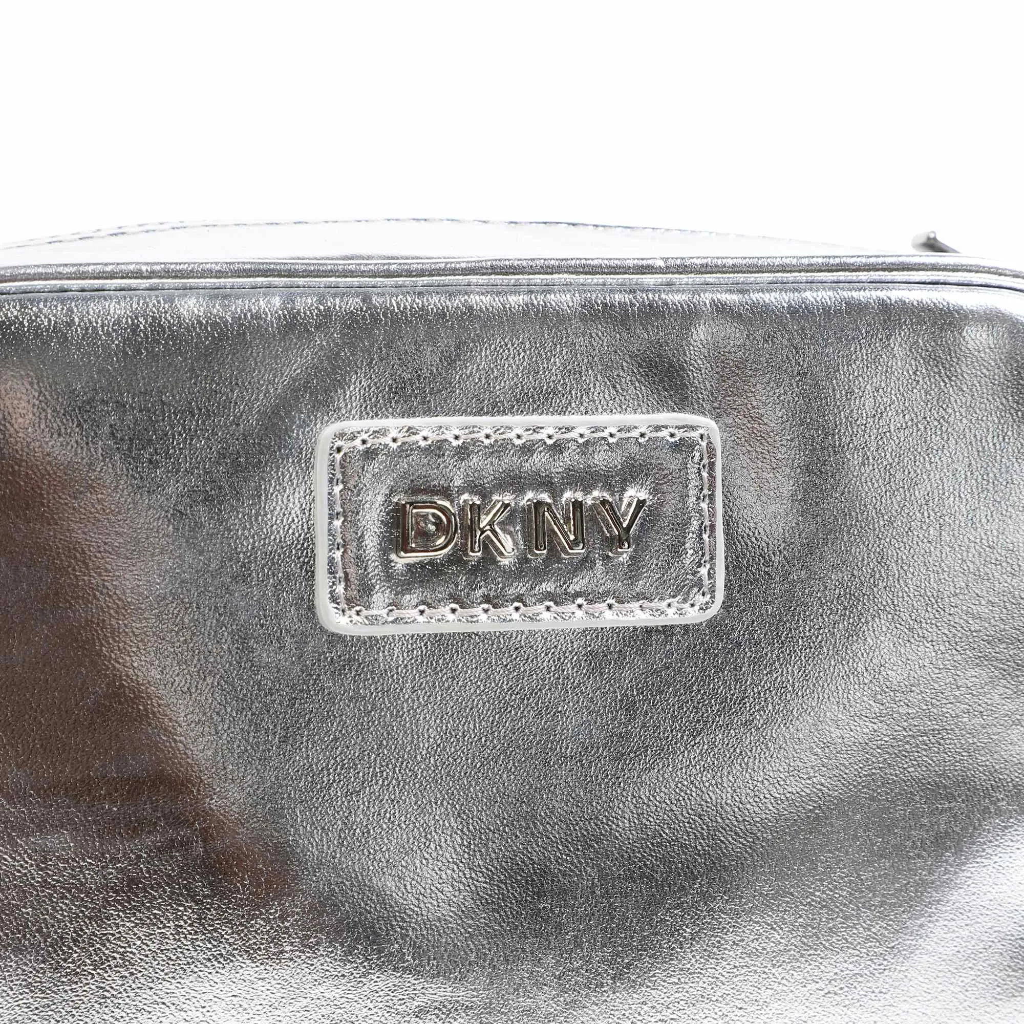 crossbody bag metallic - light grey-16