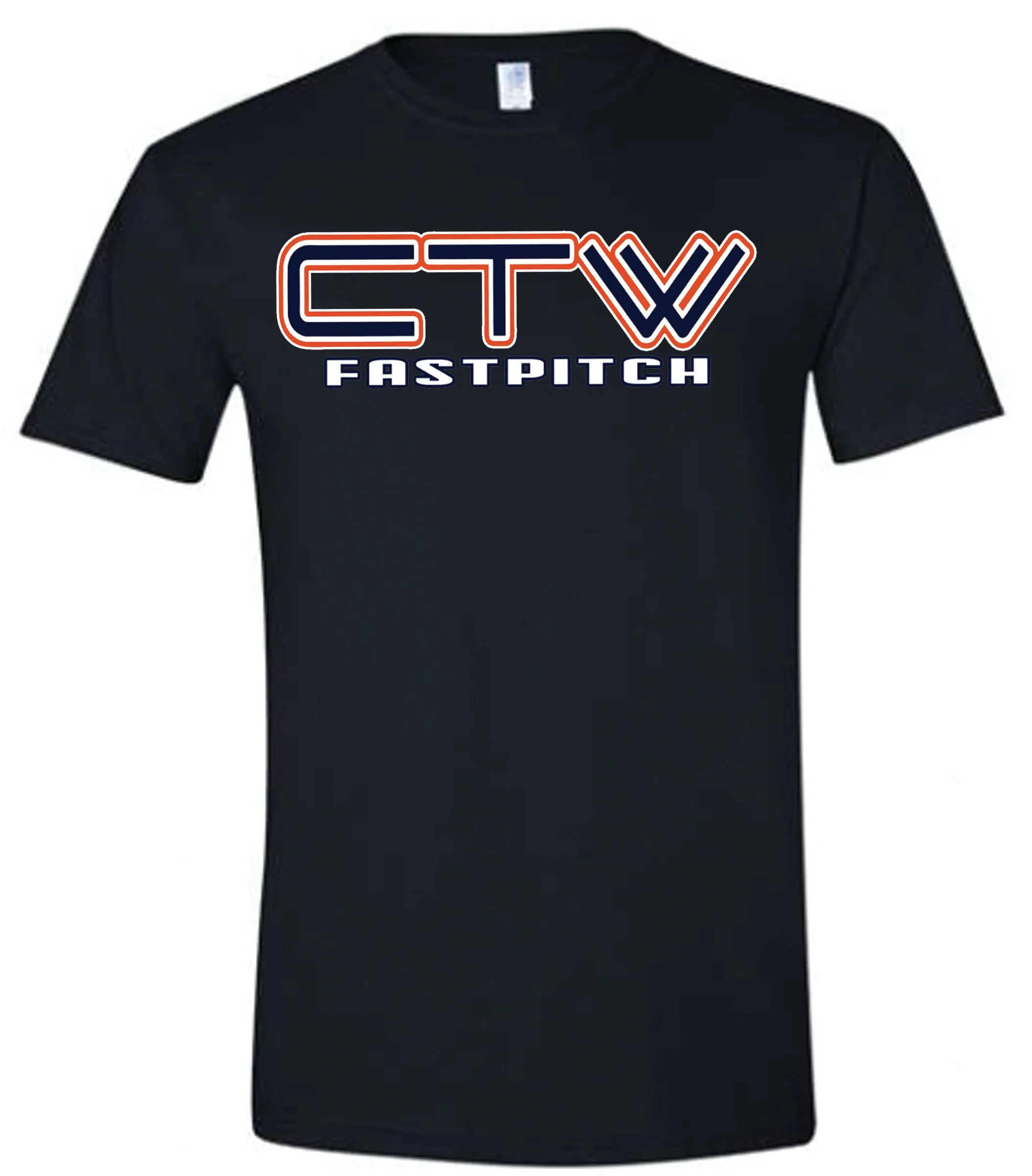 CTW Fastpitch design Short Sleeve Tee – Adult