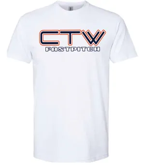 CTW Fastpitch design Short Sleeve Tee – Adult