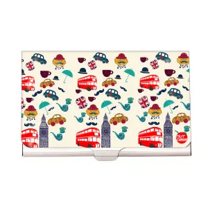 Designer Visiting Card Holder Nutcase - Simply London !