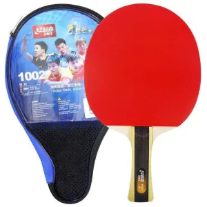 DHS 1 Star T1002 Beginners Table Tennis Bat   Case