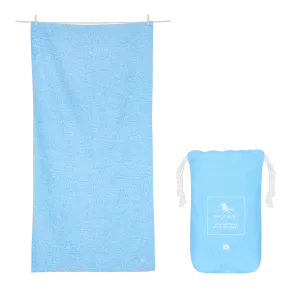 Dock & Bay Essential Towels All Rounder Camping & Yoga - Lagoon Blue