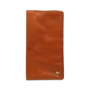 Ducati Genuine Leather Passport Holder - Tan