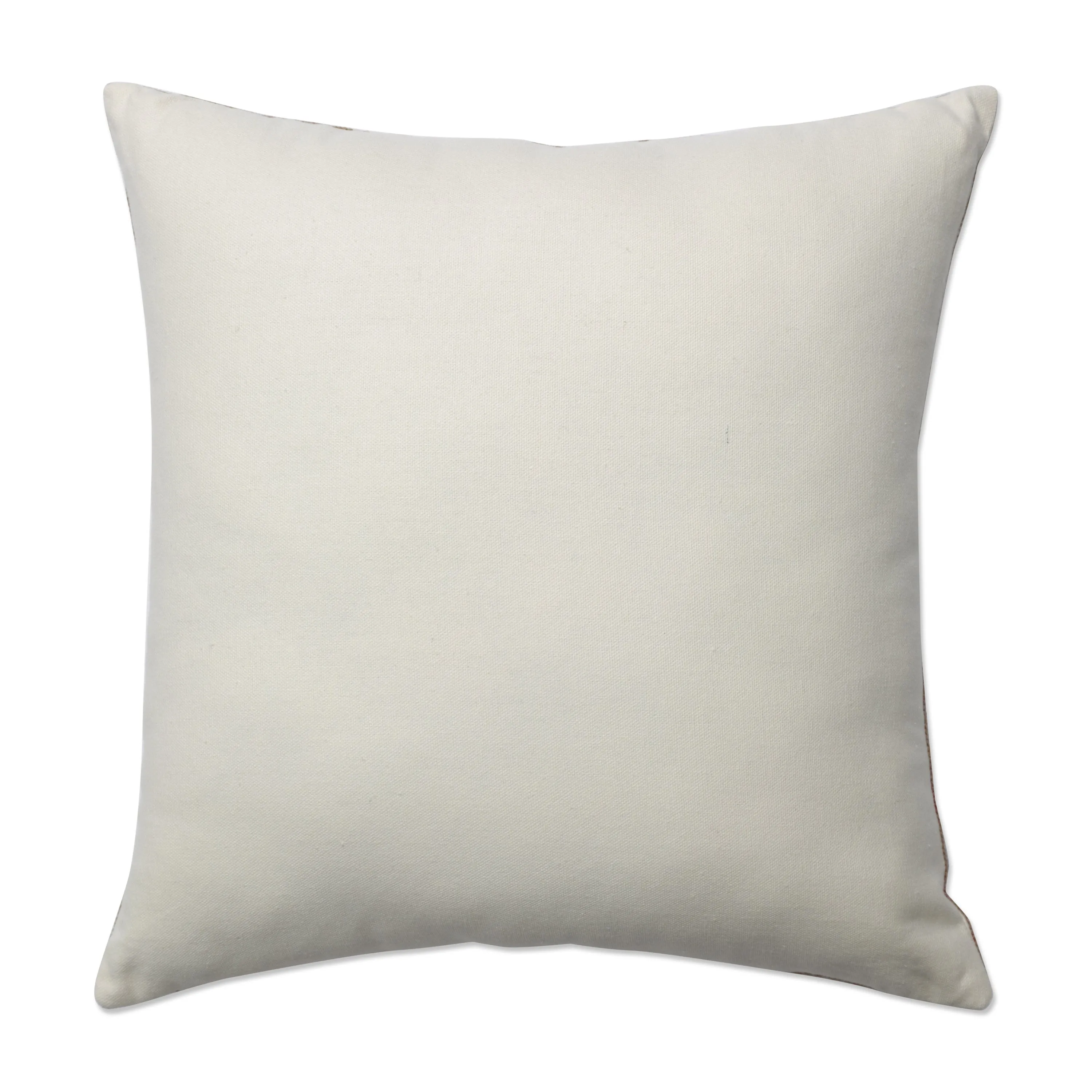 Embroidery Pillow #1 16.5-inch Throw Pillow