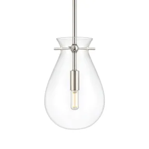 Emma LED Pendant Light, Polished Nickel