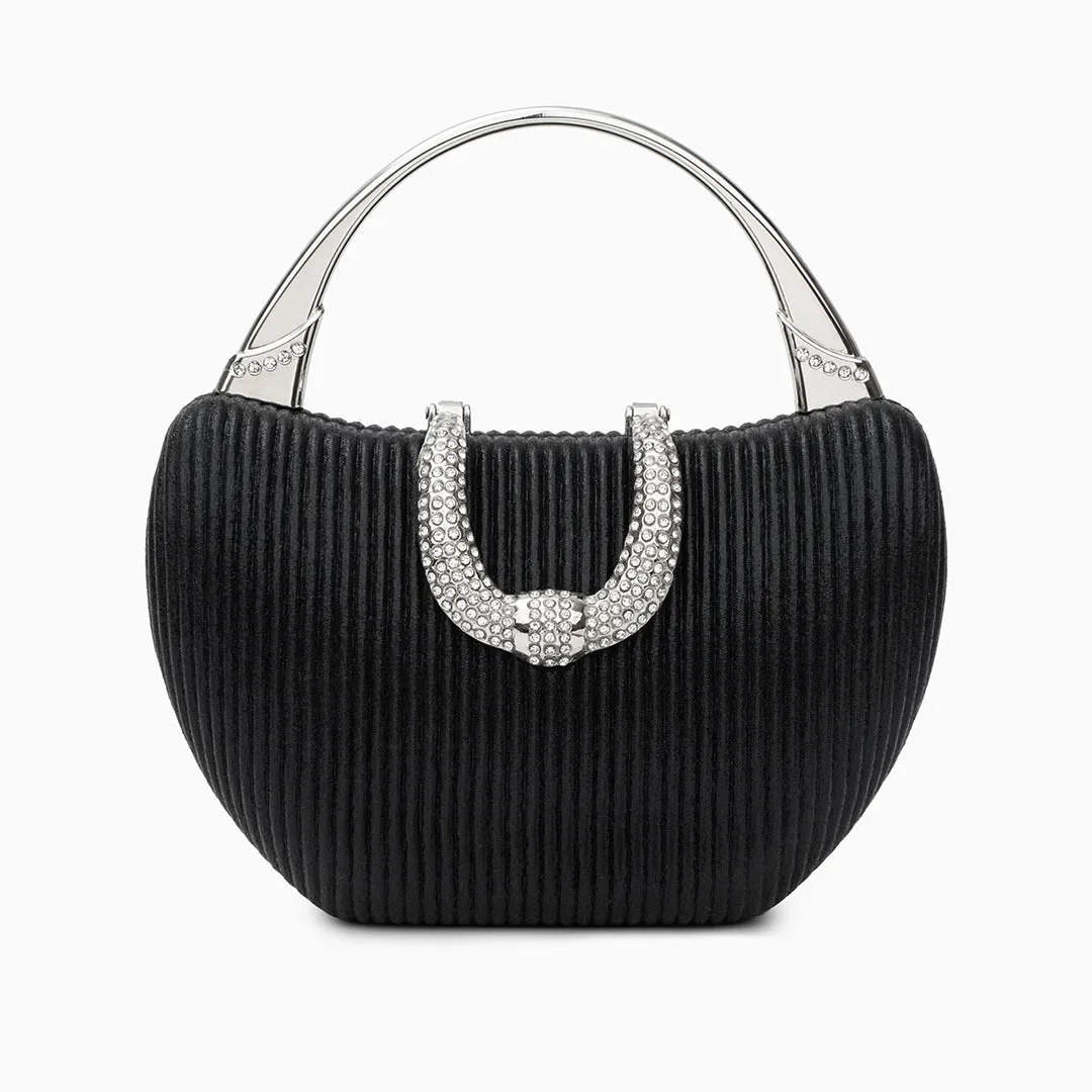 Fancy Metallic Evening Handbag