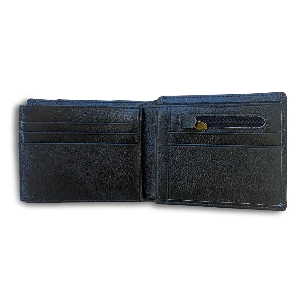 Fathers Day Gift Men's Republic Travel Wallet Black