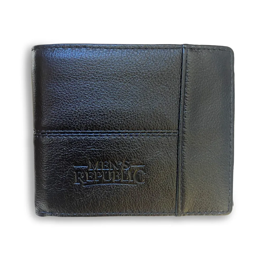 Fathers Day Gift Men's Republic Travel Wallet Black