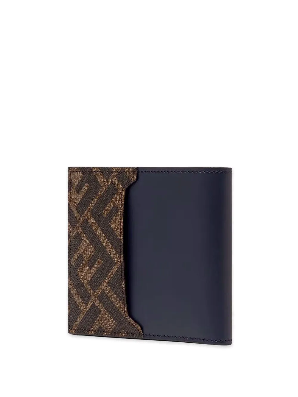 FENDI FF Pattern Mini Leather Wallet