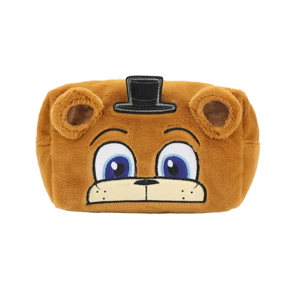 Five Nights at Freddy's Faux Fur Cosmetic Bag