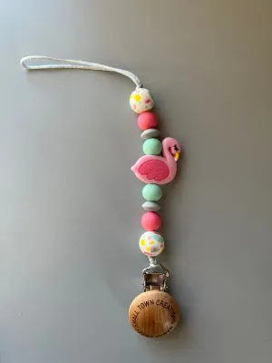 Flamingo Pacifier Holder