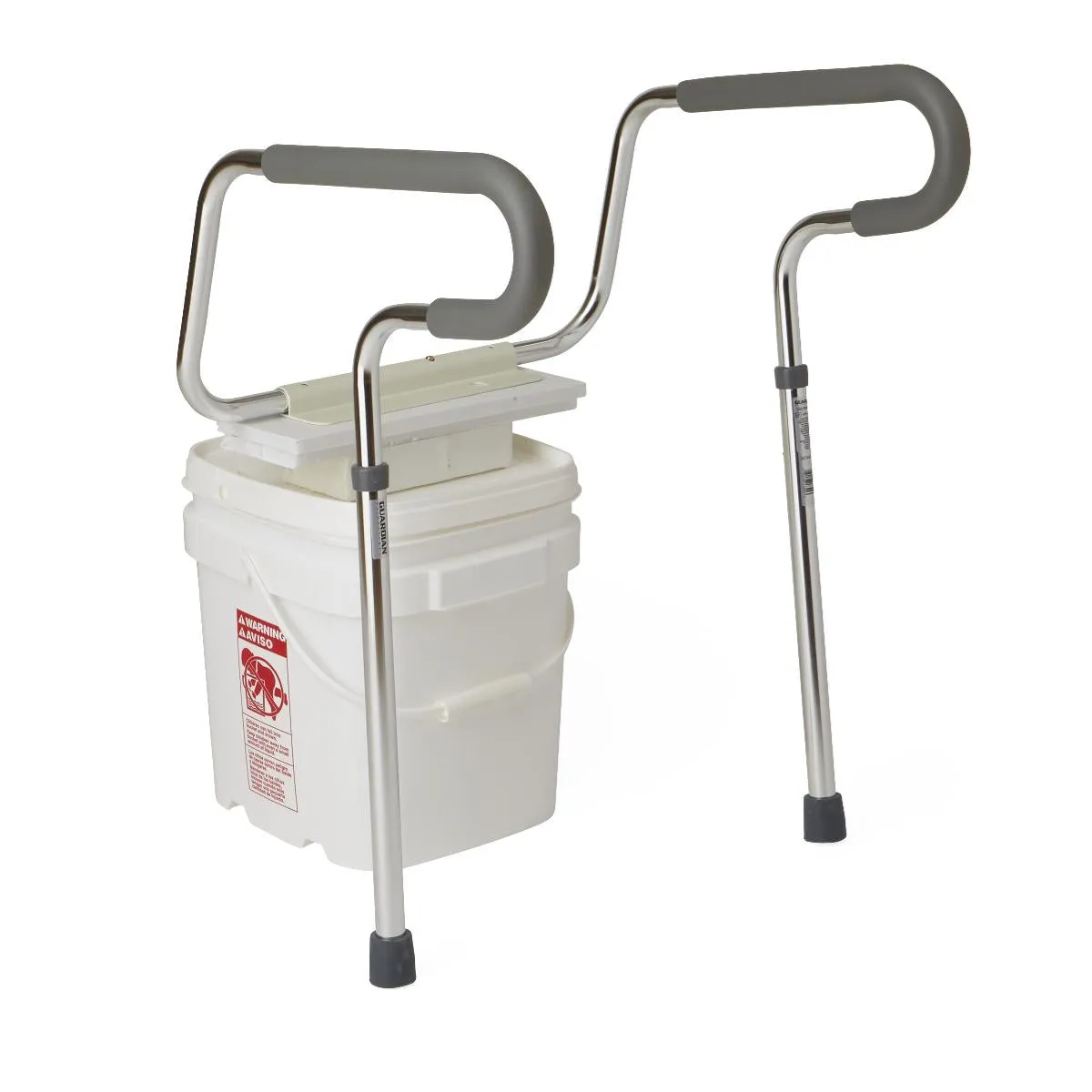 Foldable Toilet Safety Rails (1 Pair)