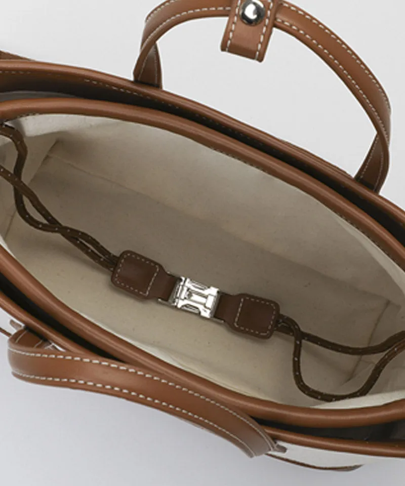 FORDI Herringbone Cart Bag - Camel